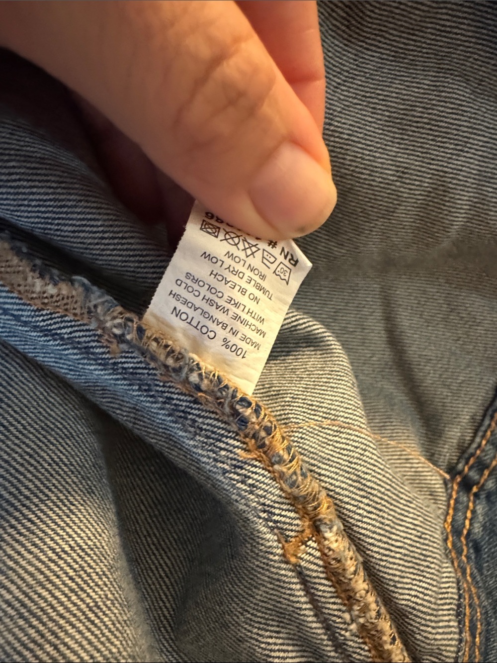 Classic Blue Denim Jacket - Casual Trucker Jacket - Picture 3 of 9